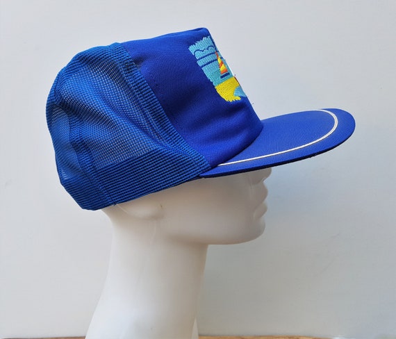 Vintage 80s IXTAPA Mexico Trucker Hat Original AB… - image 6