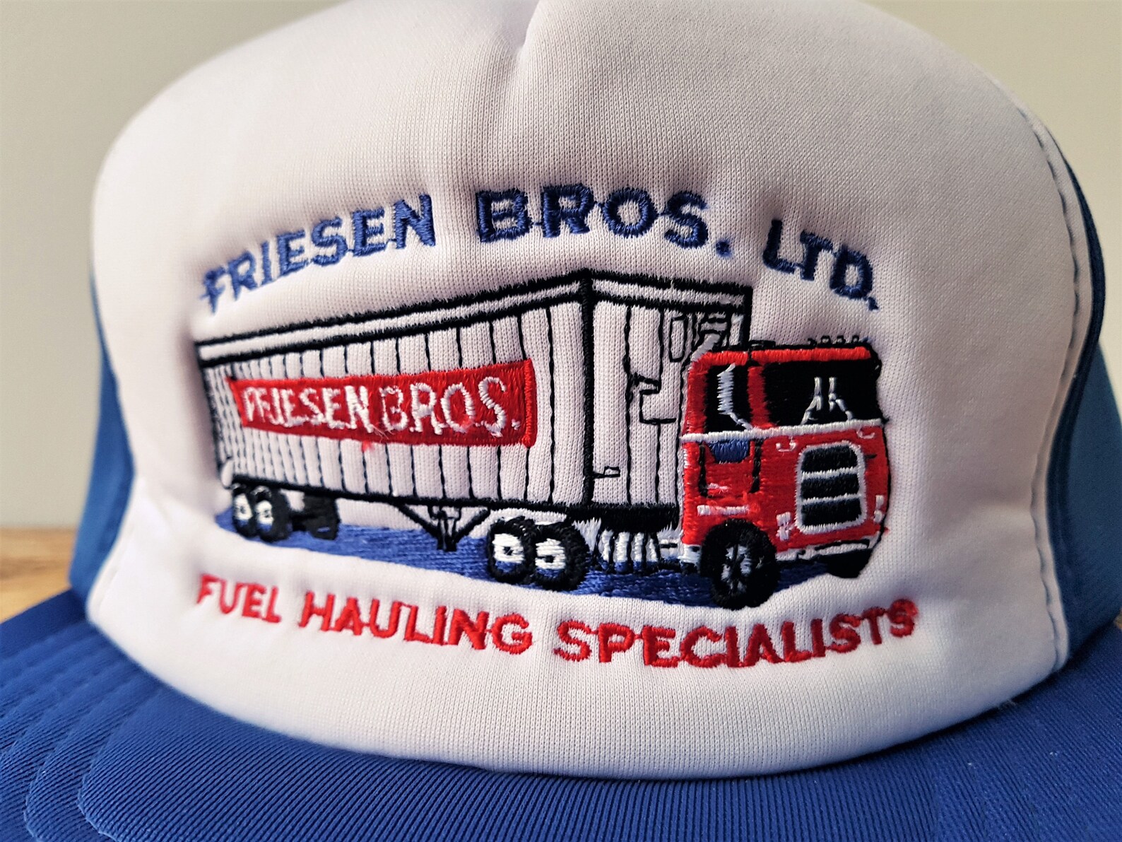 FRIESEN BROS Ltd Vintage Full Foam Trucker Hat Fuel Hauling Etsy