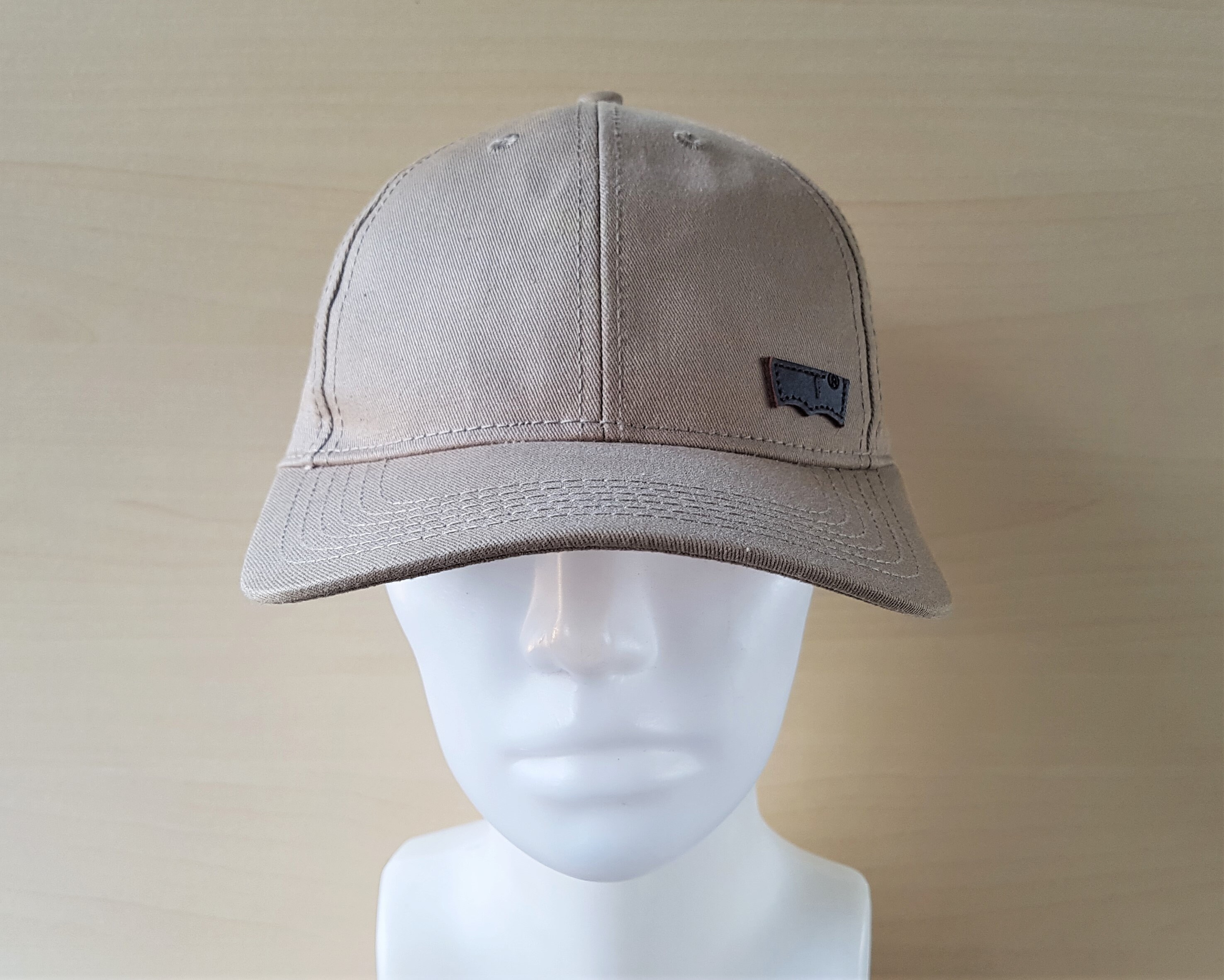 Vintage LEVIS Brand Strapback Hat Tan 