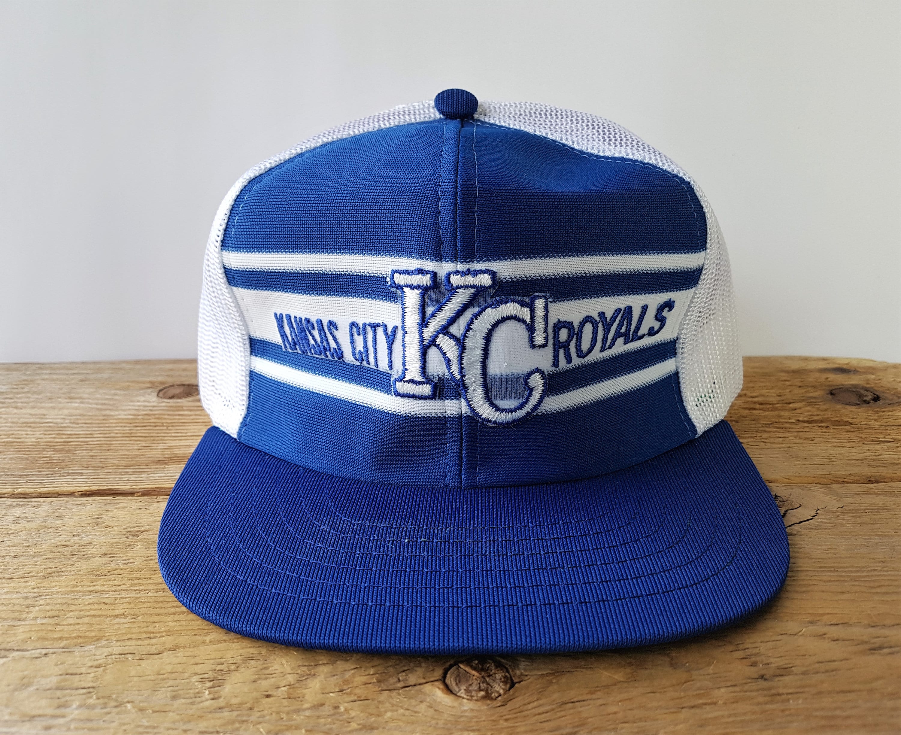 80s 90s KC cap スウェードビル 2トーン キャップ 帽子 企業物 80s 90s KC cap スウェードビル 2トーン キャップ 帽子 企業物