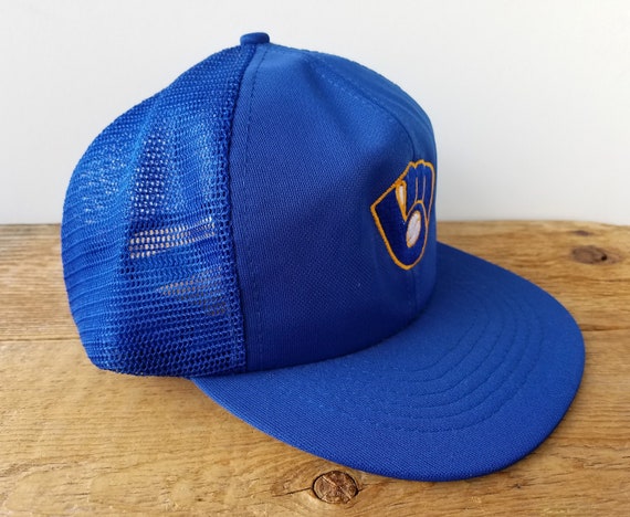 Vintage 80s MILWAUKEE BREWERS Official MLB Trucke… - image 3