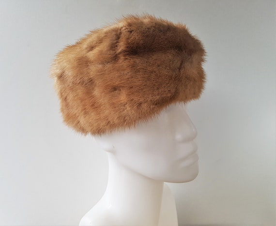 Mink Fur Pillbox Hat | Etsy 