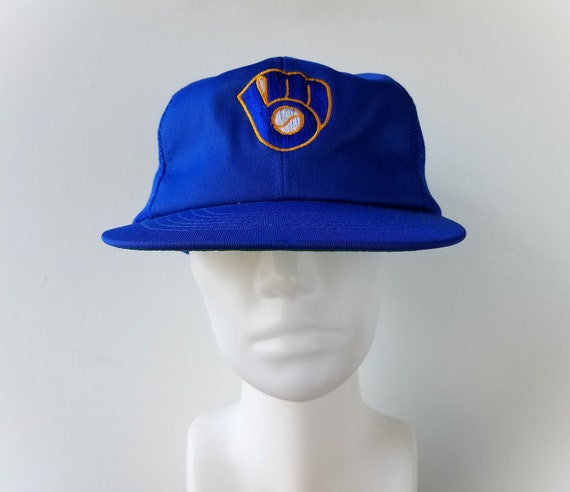 Vintage 80s MILWAUKEE BREWERS Official MLB Trucke… - image 9
