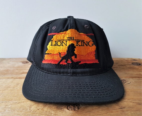 Vintage 90s Disney's The LION KING Snapback Hat M… - image 2