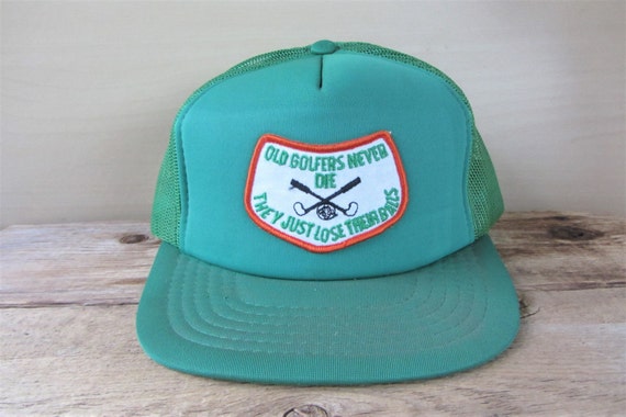 funny golf trucker hats