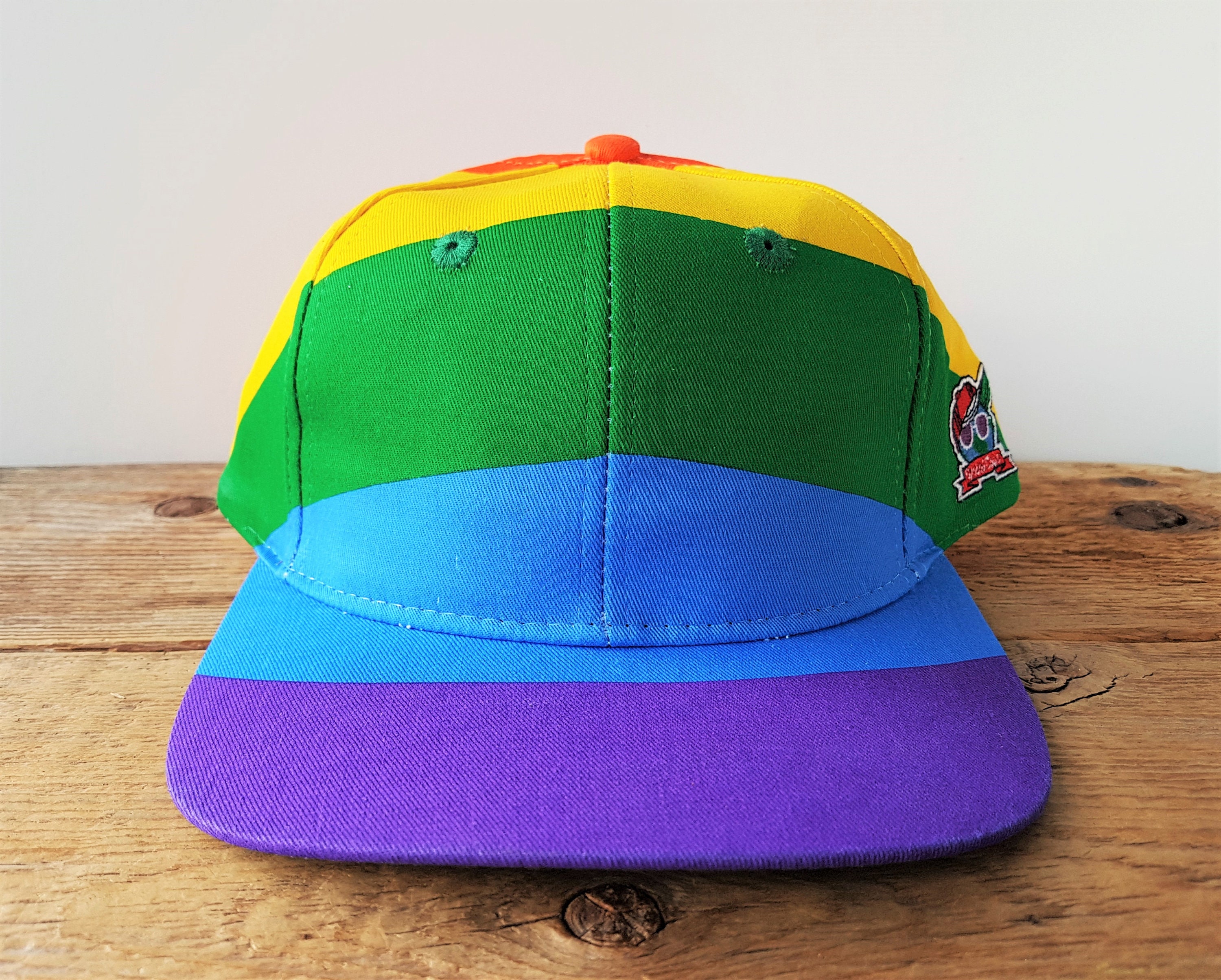 ハット THE GREATEST Rainbow Hat 4FK1142 Nickelodeon SpongeBob SquarePants Hat Adult Pineapple