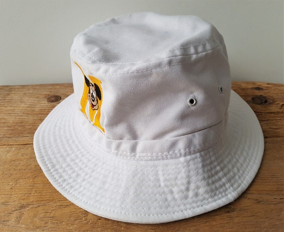 Buy Vintage 1990s MICKEY MOUSE Bucket Hat Embroidered M Varsity Disneyland  Fishing Sun Cap Rare Goofy's Hat Co Official Disney Souvenir Size L Online  in India 