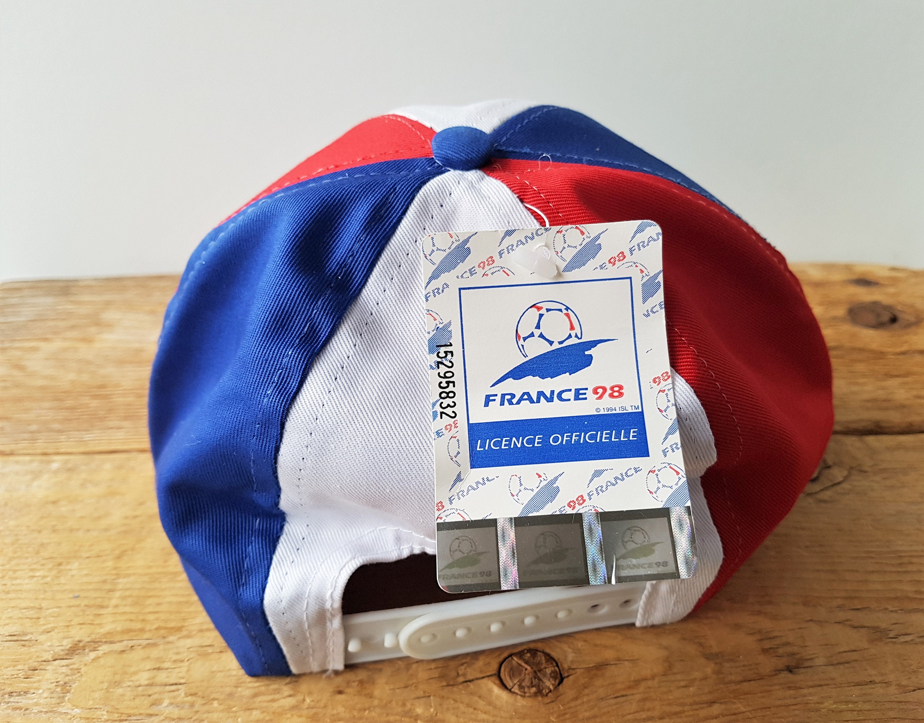 古着　キャップ　フランスワールドカップ　1998年　ビンテージ　数量限定 レア 98年 FIFA WORLD CUP ワールドカップ フランス キャップ