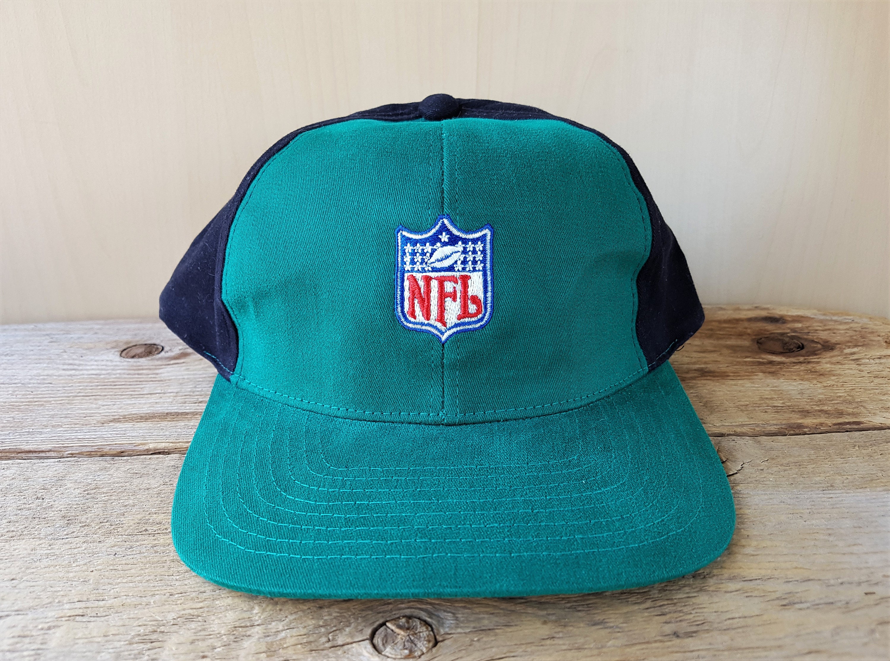 NFL SHIELD GEAR Logo Vintage 90s Snapback Hat Official | Etsy