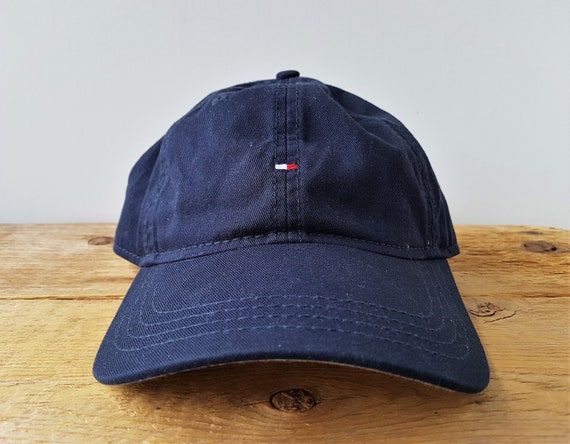 TOMMY HILFIGER Vintage 90s Strapback Dad Hat Navy Embroidered Cotton Small  Flag One Size Baseball Cap Casual Unstructured 6 Panel Ballcap - Etsy Israel