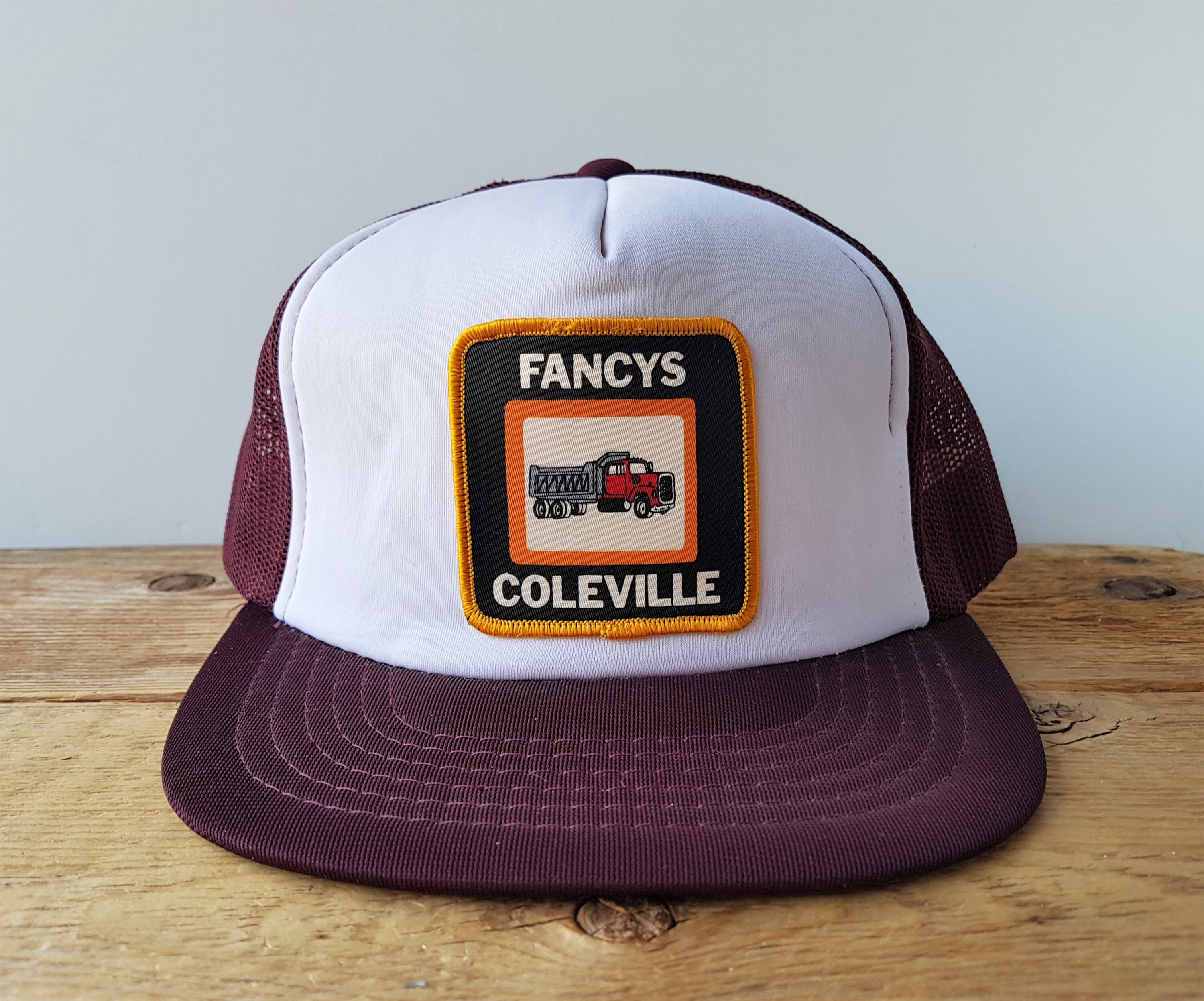 ヴィンテージ 80年代 FANCYS COLEVILLE トラッカーハット