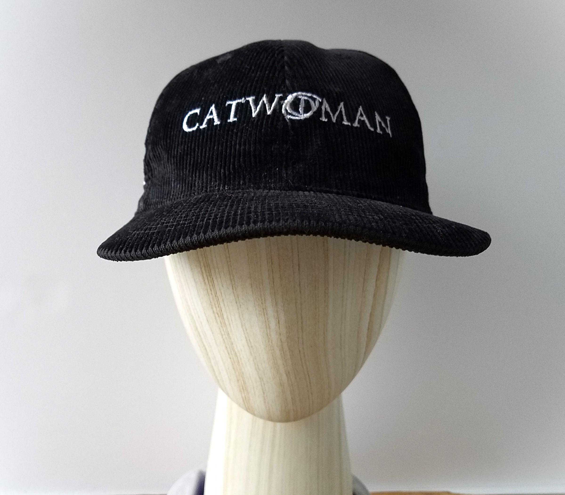 VTG Catwoman Movie Film Crew Cap RARE DC Comics Y2k Black Adjustable Hat Vintage Catwoman Movie Hat Y2K Film Crew | Mercari main image 2