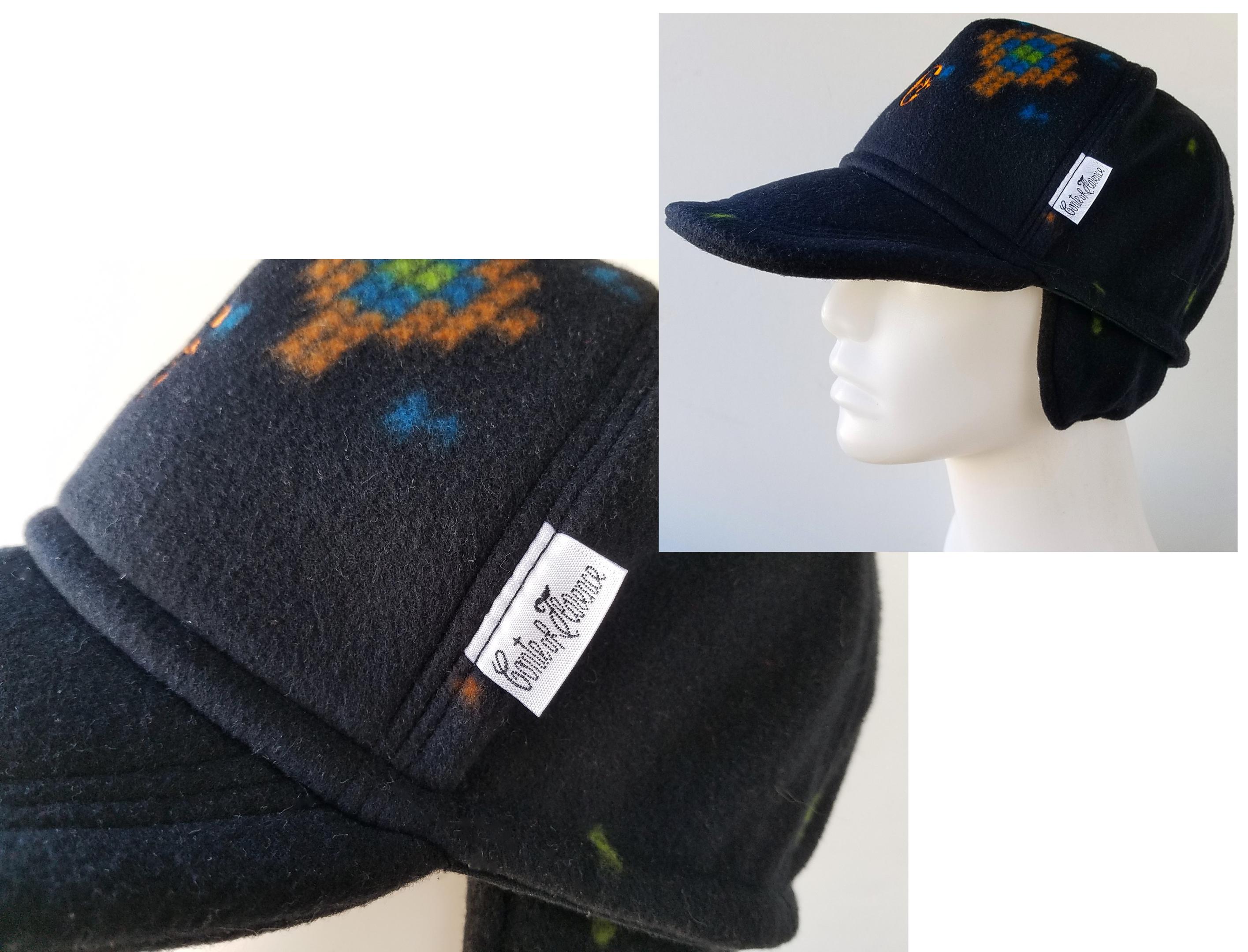 Conte of Florence ニット帽 Conte of Florence Italian Men's Hat Beanie Winter Black Acrylic