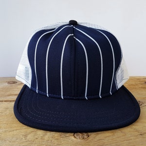 70s80s vintage OLD CAP 海外企業 USA製ranger 紺