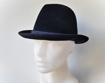 Vintage Borsalino Italy Hat Fedora Wool Brown San Remo 7 5/8
