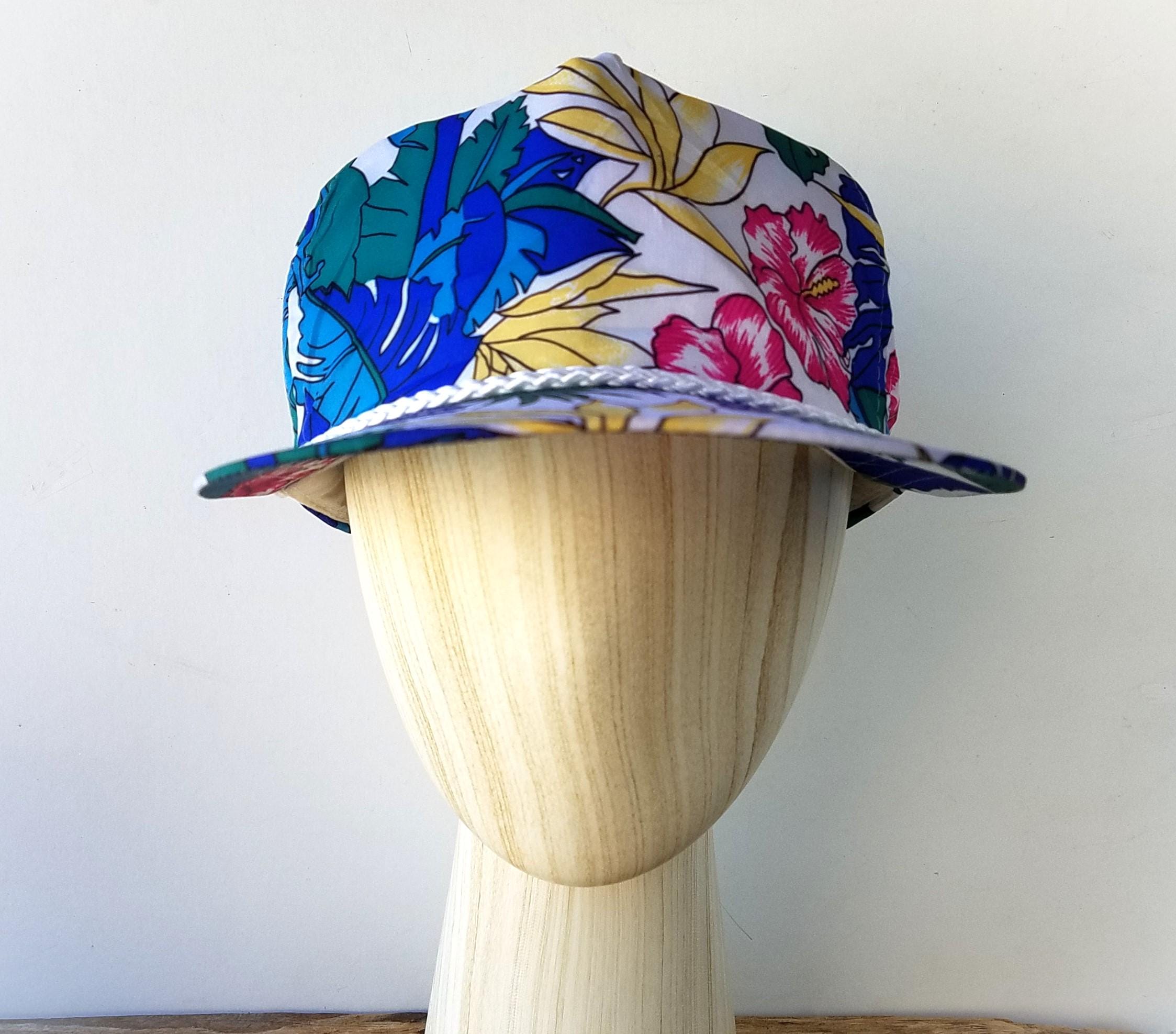 ?NWT hat? Aloha Foam Trucker Hat With Embroidery - Hibiscus Flower  main image 2