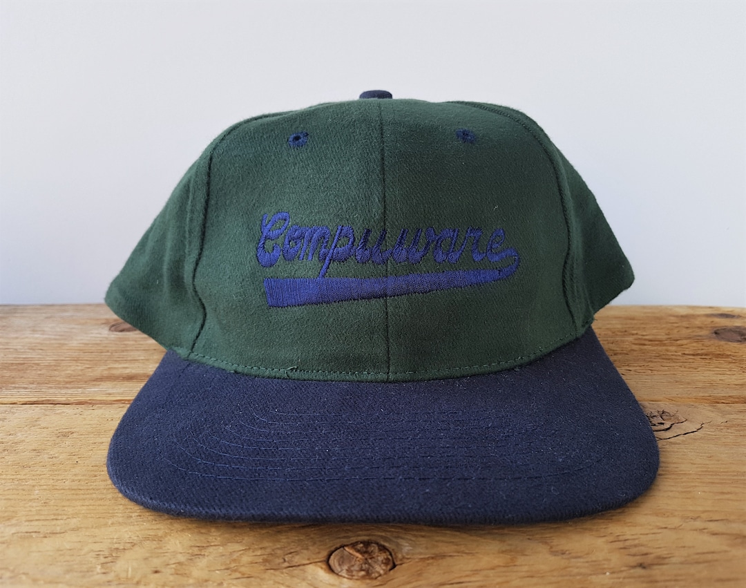 Vintage 90s COMPUWARE Snapback Dad Hat Computer IT Software Tech ...