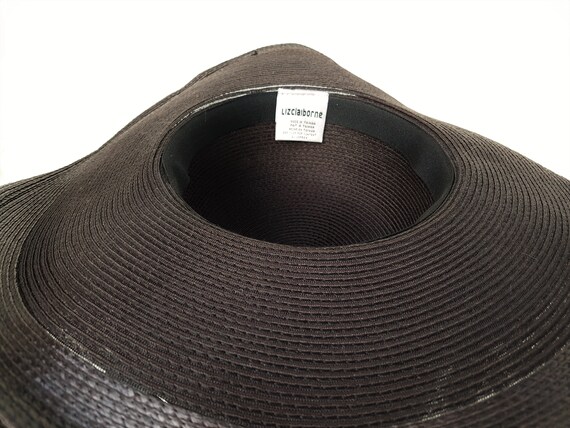 Vintage LIZ CLAIBORNE Wide Brim Olefin 