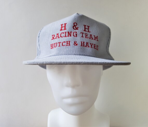 Buy H H RACING TEAM Hutch and Hayes Vintage 80s Gray Corduroy