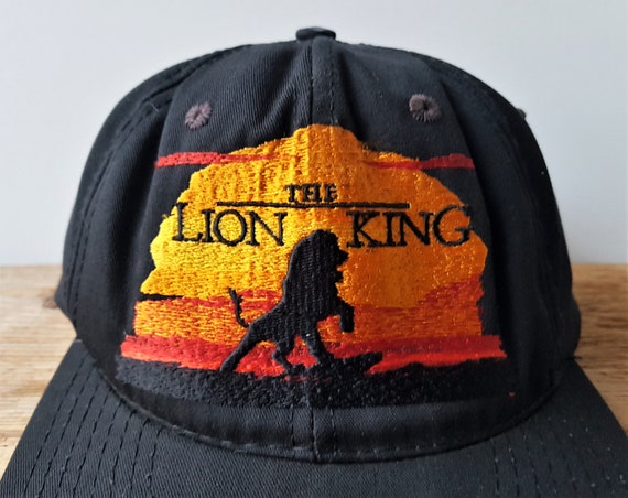 Vintage 90s Disney's The LION KING Snapback Hat M… - image 4