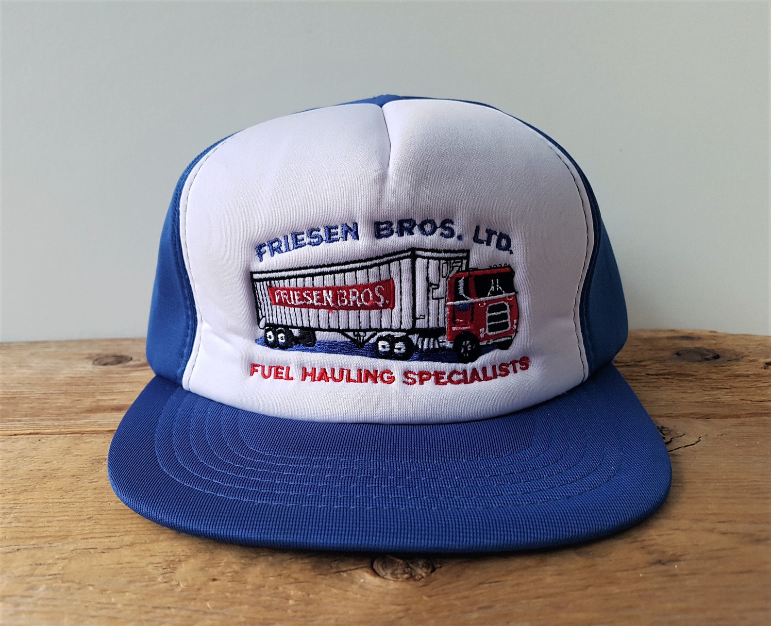 FRIESEN BROS Ltd Vintage Full Foam Trucker Hat Fuel Hauling Etsy