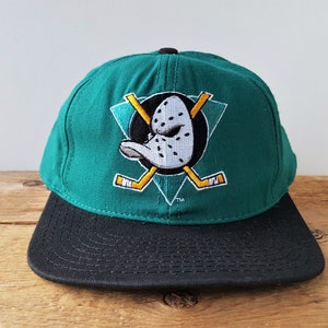 Anaheim Ducks NHL Vintage Off-White Snapback Hat