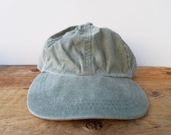 Vintage 70s 80s AJD Navy Pinstripe Blank Trucker Hat Made in