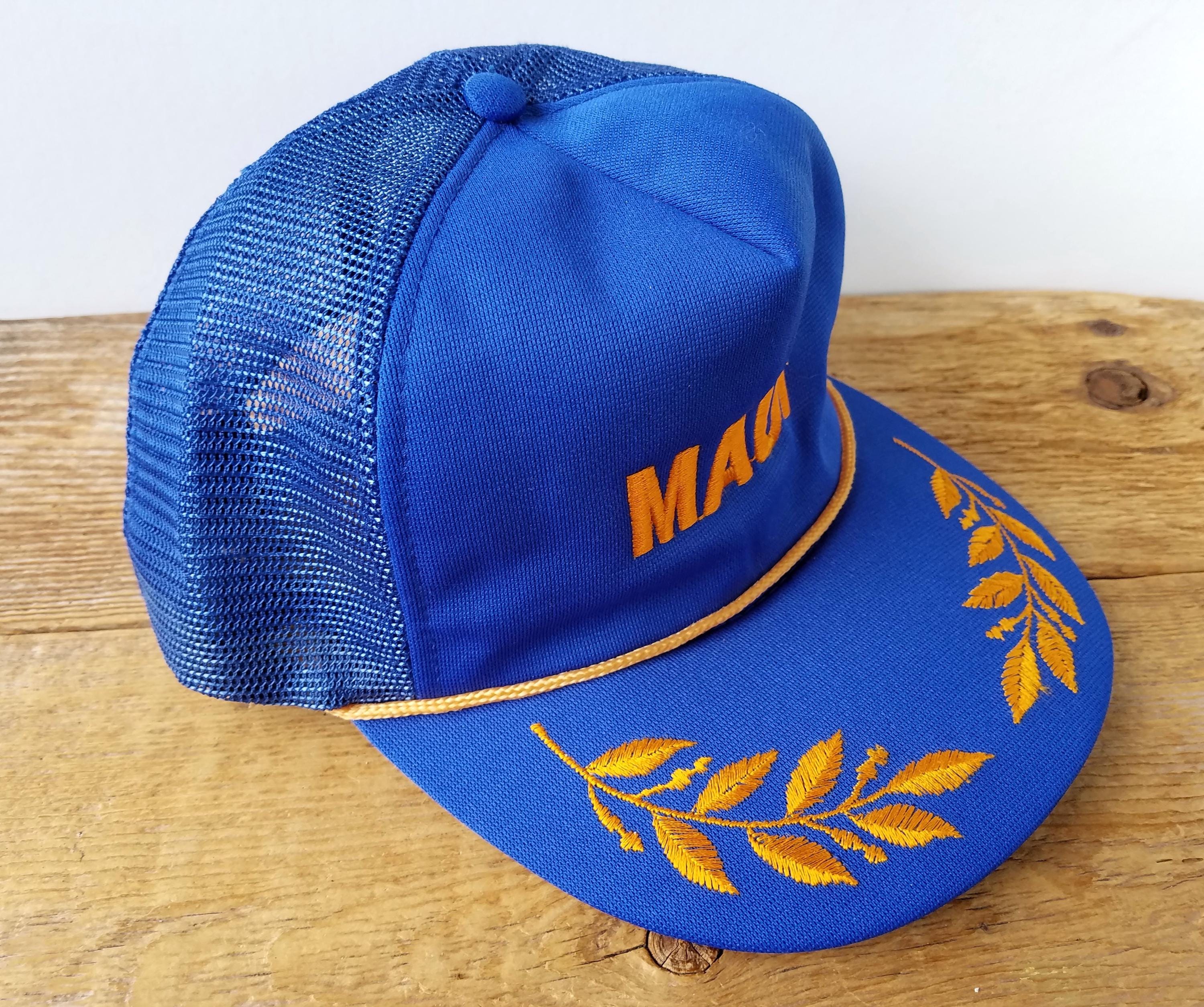 Casquette Trucker Vintage bleu STETSON – Chapeaux et Casquettes