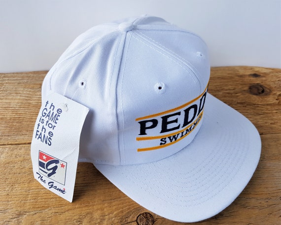 Vintage 90s PEDDIE SWIMMING Snapback Hat The Game… - image 3