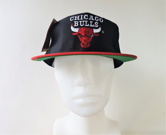 Vintage 90s Chicago BULLS Logo 7 Snapback Hat Deadstock 2 Vintage 90s Chicago BULLS Logo 7 Snapback Hat Deadstock 2