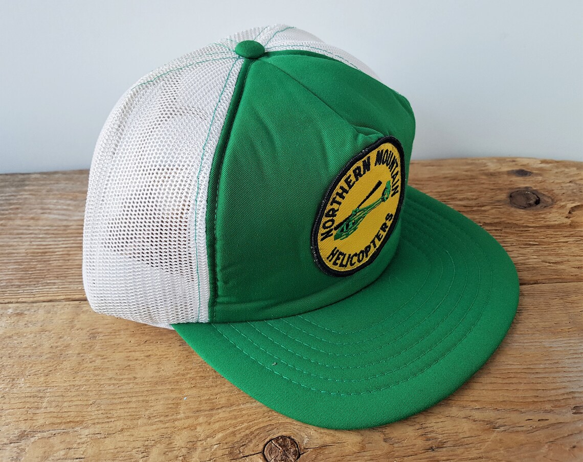 Vintage 1980s NORTHERN MOUNTAIN Helicopters Trucker Hat Etsy