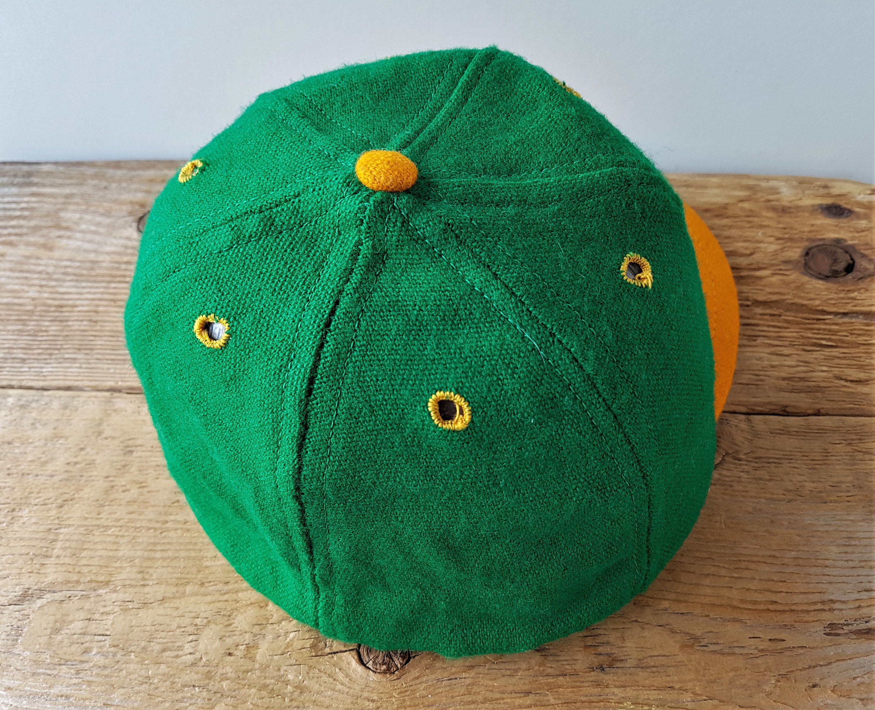 Vintage 70s FUNKAP Wool Flannel Hat Made in USA Blank 2 Tone Vintage 70s FUNKAP Wool Flannel Hat Made in USA Blank 2 Tone