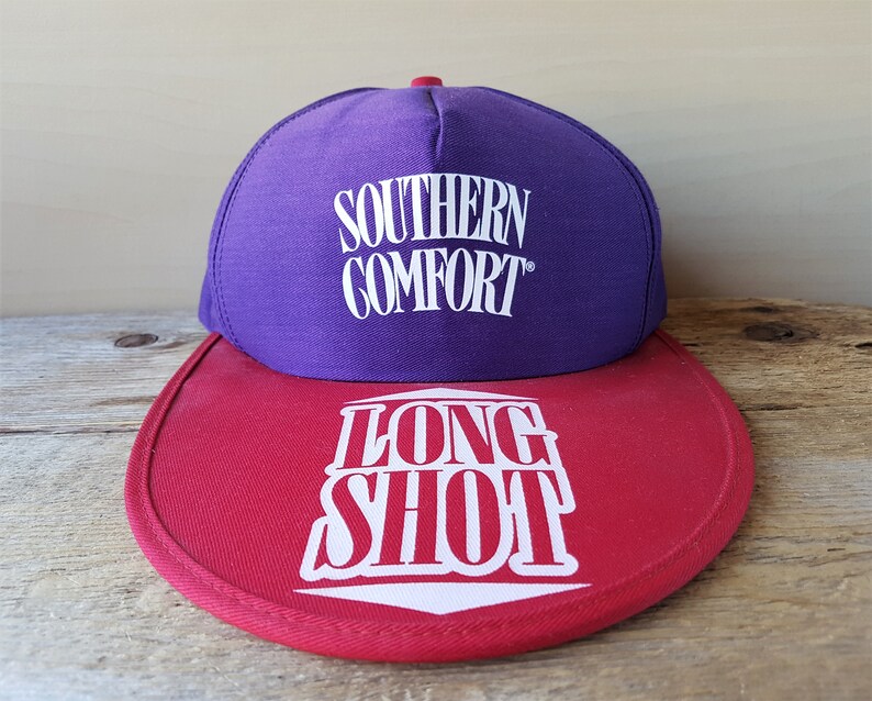 Rare Vintage Southern Comfort Long Shot Hat Made In Usa Etsy