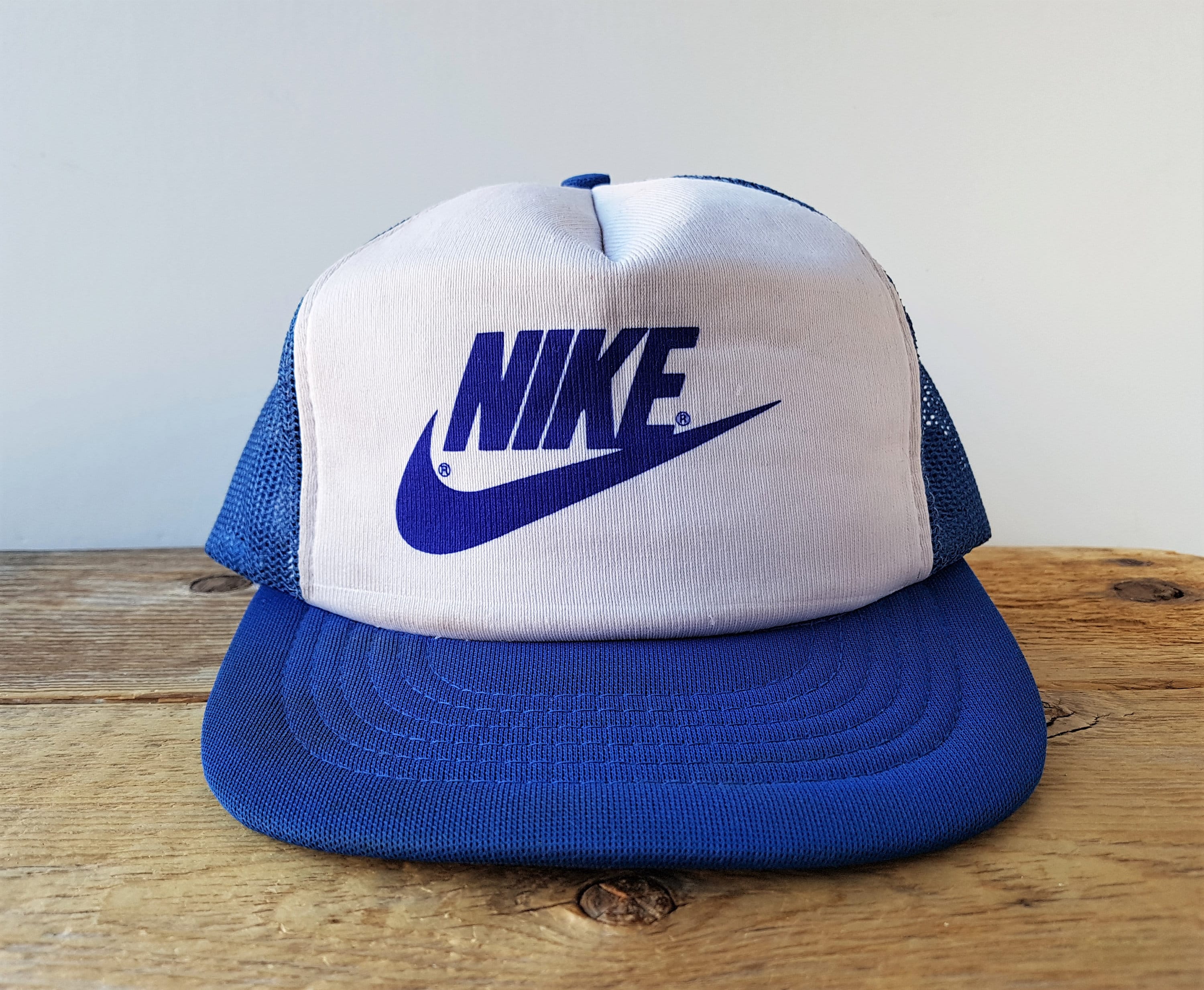 Vintage Nike Basketball Logo 90's Nylon Cap Size on tag : OS Color