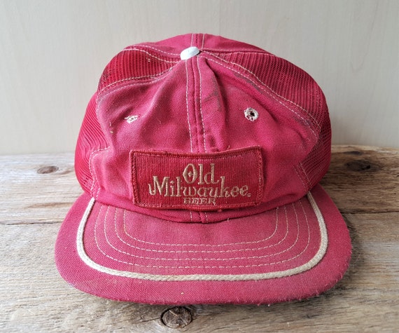 Old Milwaukee Vintage Mesh Hat Brown