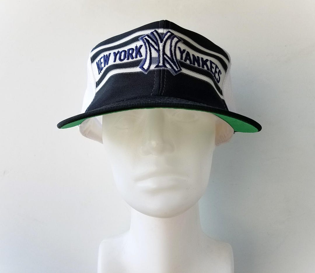 90s New York Yankees 2tone Cap USA製