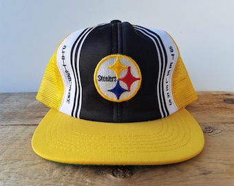 Vintage 80s Pittsburgh STEELERS Trucker 