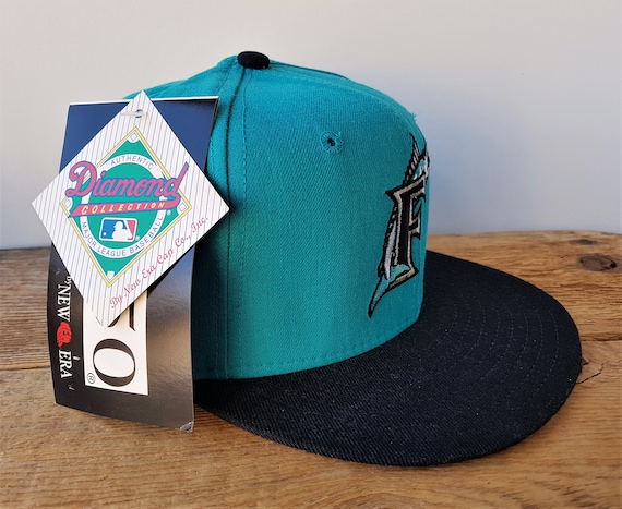 Men's Florida Marlins New Era Blue/Light Blue MLB x Big League