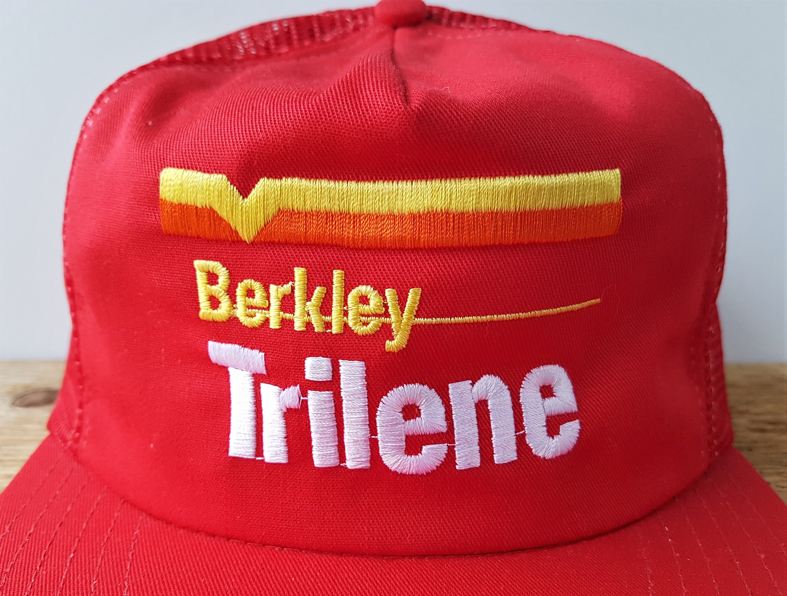 Vintage BERKLEY TRILENE Trucker Hat 
