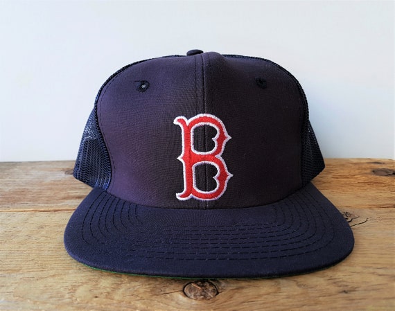 red sox mesh snapback