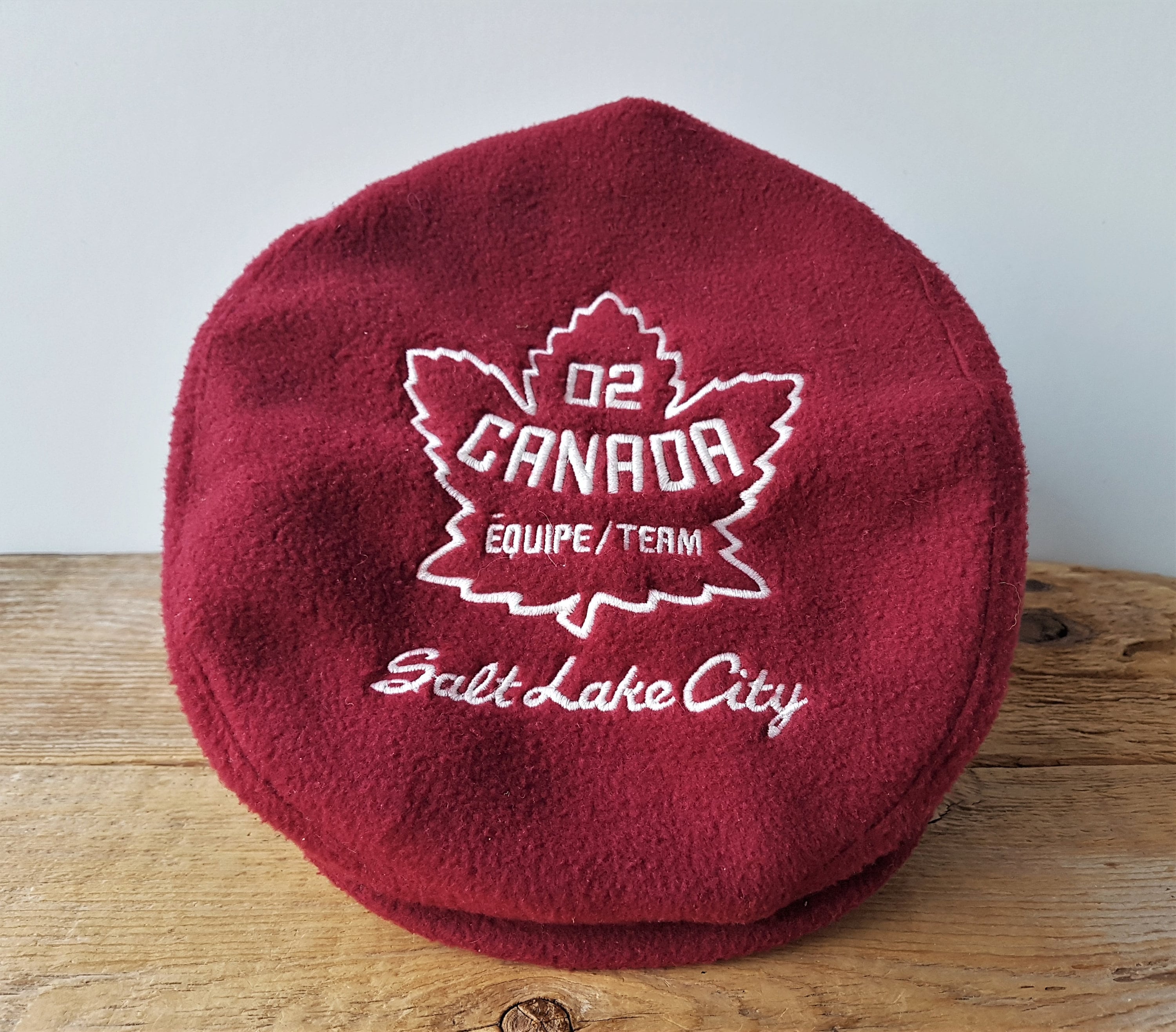 Vintage ROOTS CANADA 2002 Salt Lake City Winter Olympics Hat