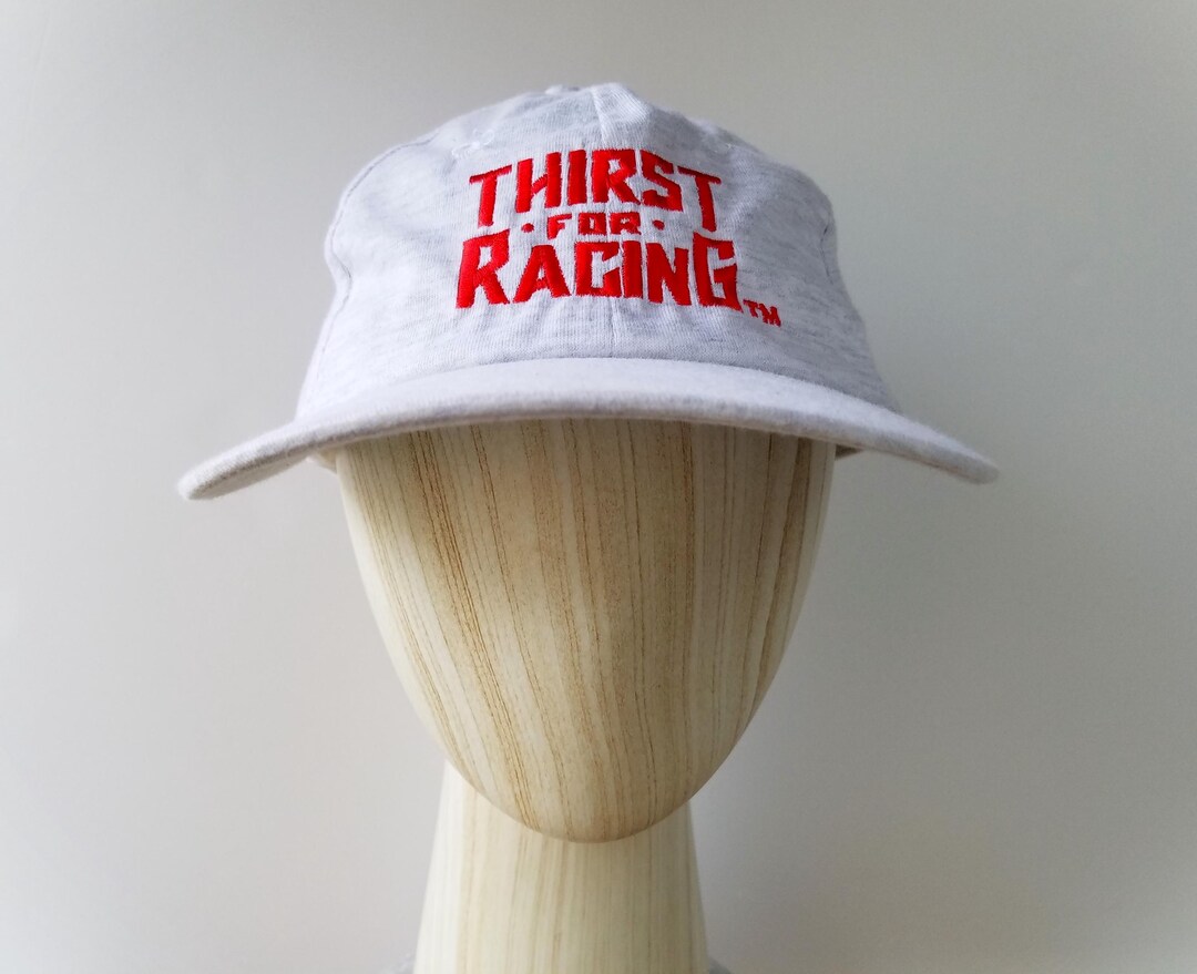 Vintage 90s Coca Cola THIRST for RACING Strapback Dad Hat - NASCAR ...