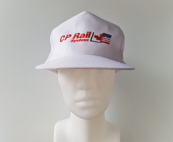Vintage CP Rail System Snapback Hat 