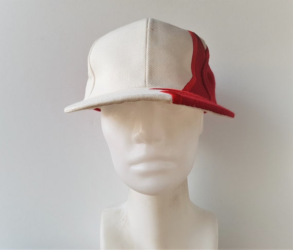 Vintage 90s Blank Jagged Edge Ice Breaker Strapback Hat
