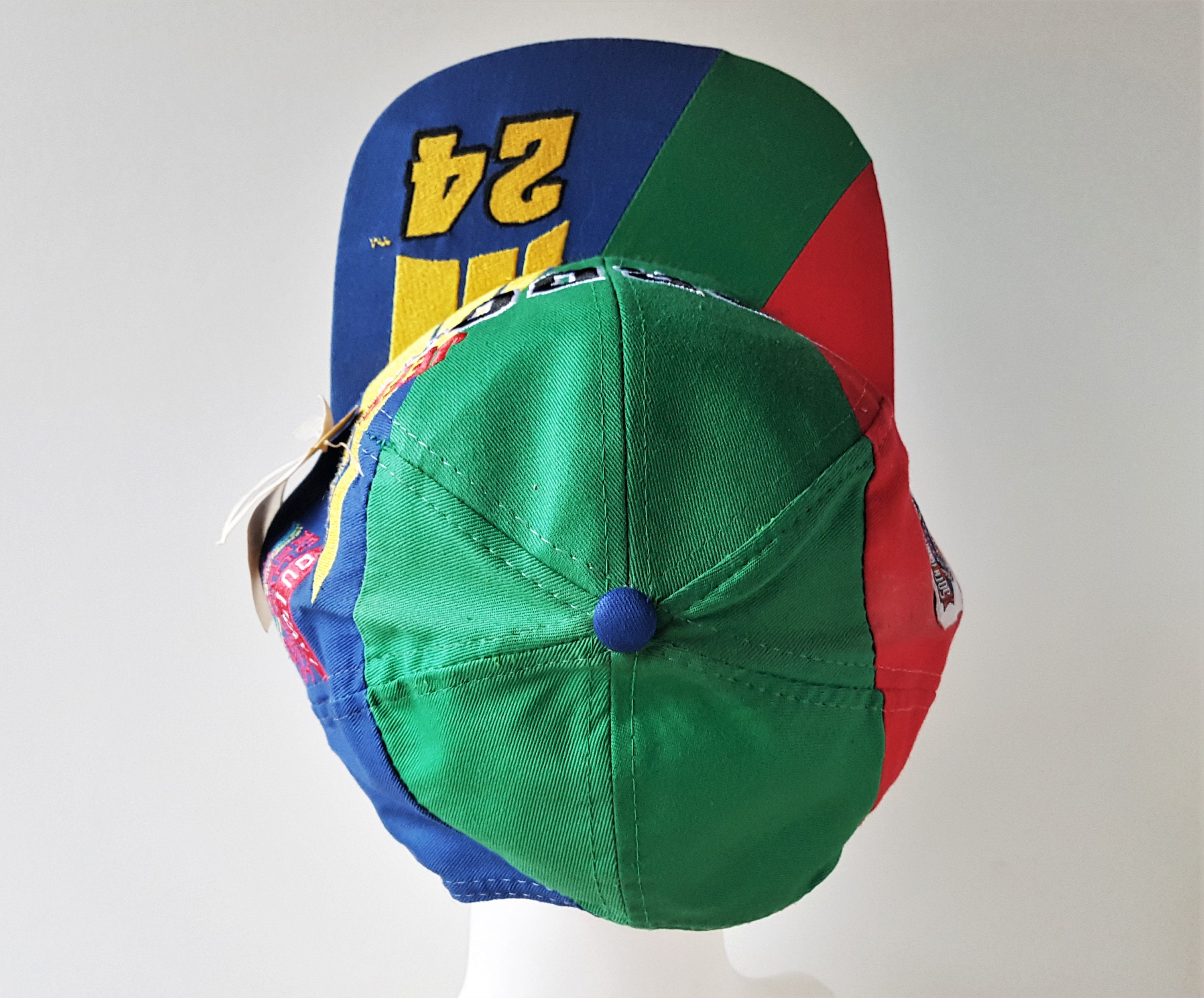 DAN GILBERT 蝶柄キャップ 90's 希少 90's VINTAGE HARBORSIDE