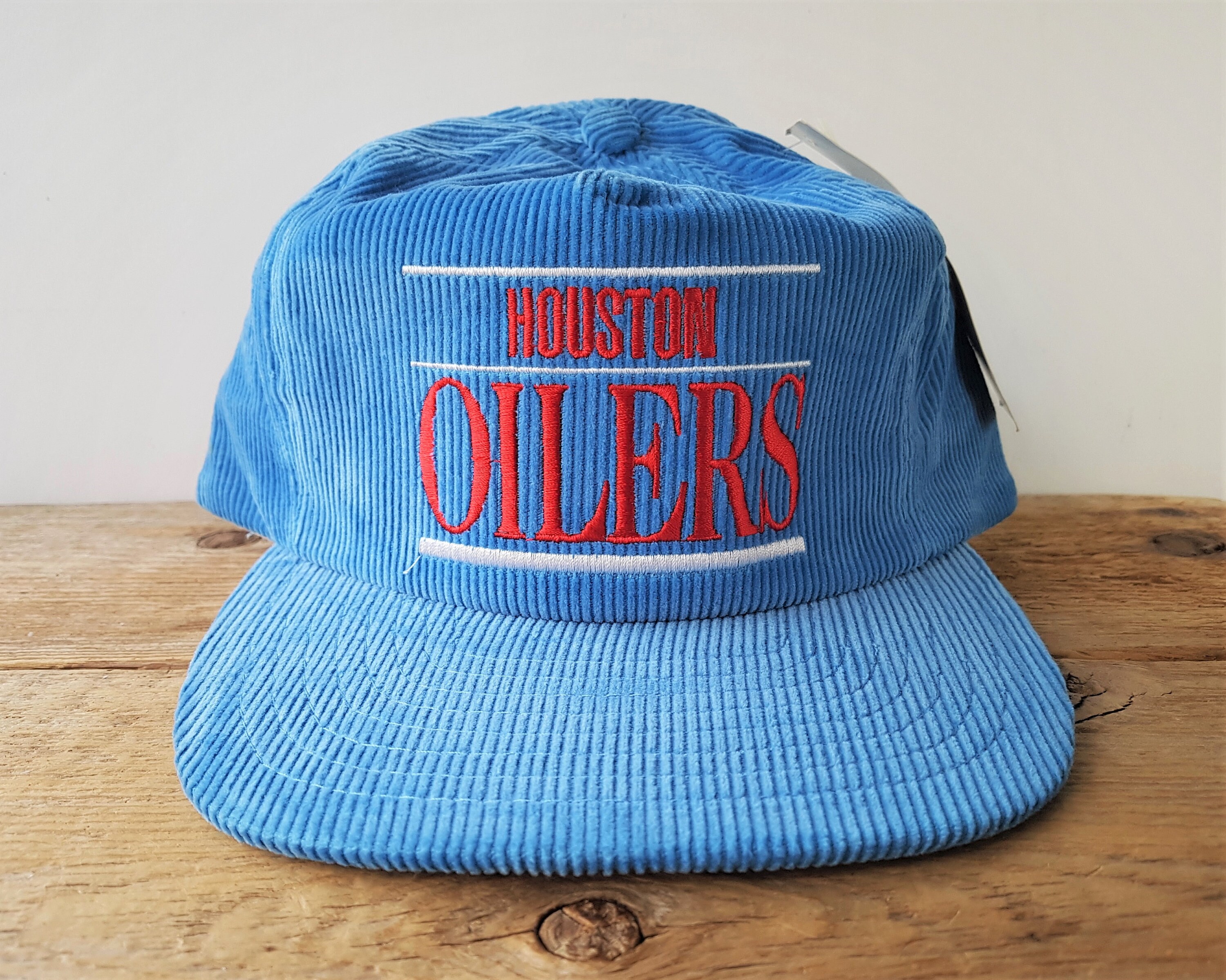 Vintage Deadstock HOUSTON OILERS Corduroy Snapback Hat Annco - Etsy