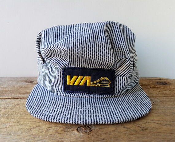 AWESOME RAILROAD CONDUCTOR PERSONALISED BASEBALL CAP HAT XMAS GIFT