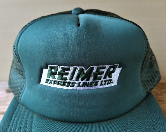 Vintage CF Consolidated Freightways One Size Adult Snap Back Trucker Hat Hipster