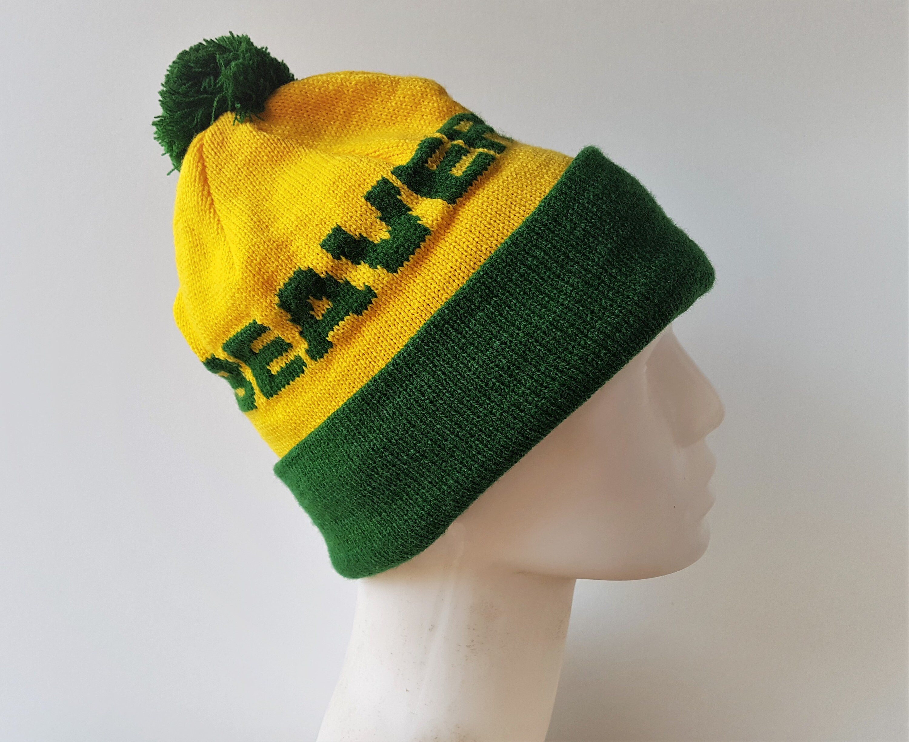 Vintage BEAVER LUMBER Beanie Knit Toque 