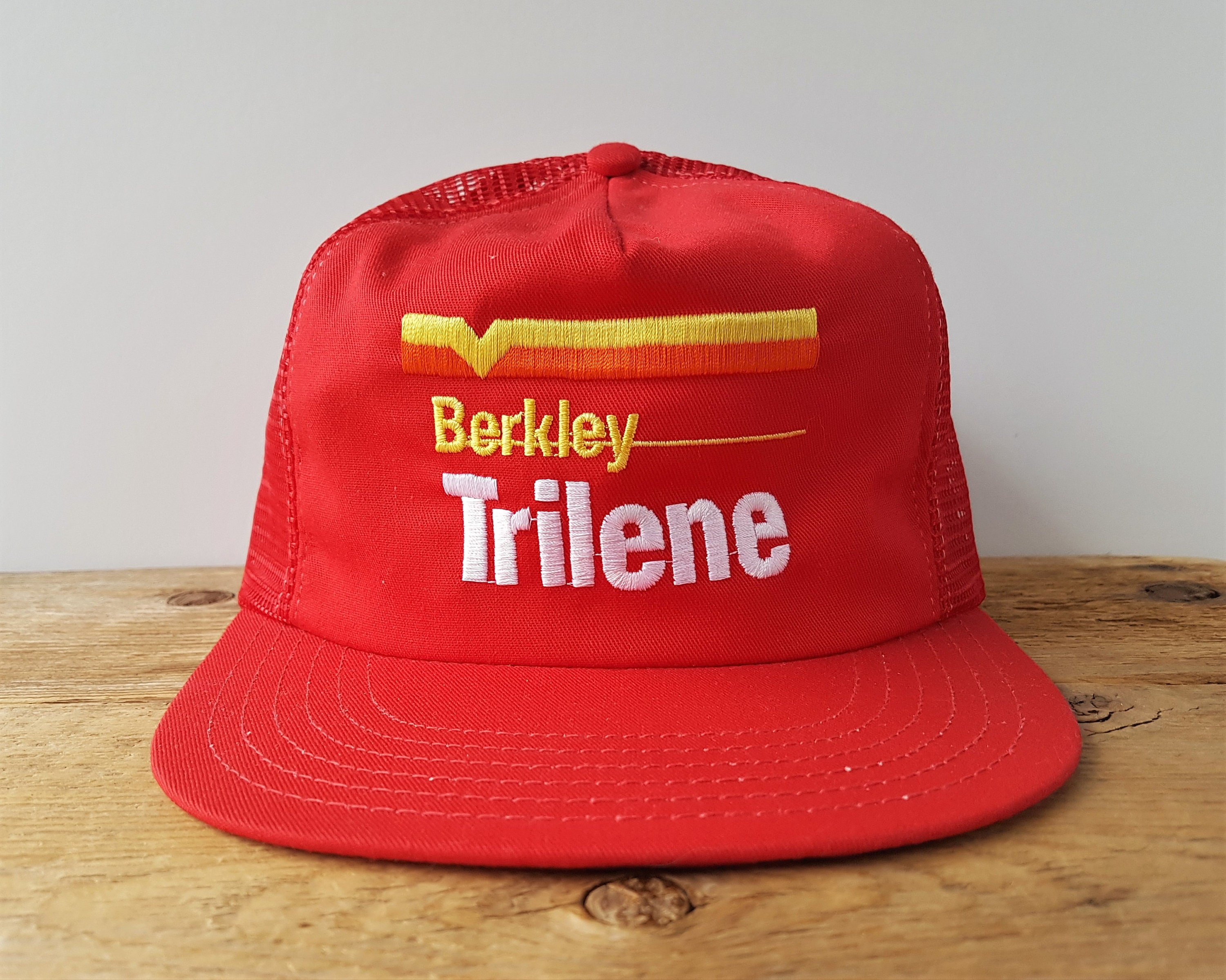 Vintage BERKLEY TRILENE Trucker Hat 